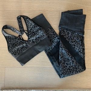 Good American Leopard Print Set